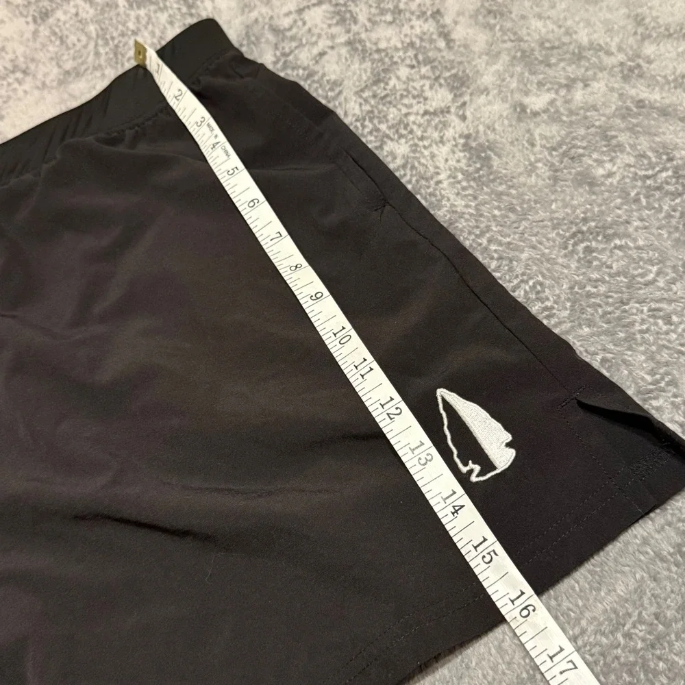 Tachhuntfish Men's Black THF Athletic Gym‎ Training Shorts 3XL
